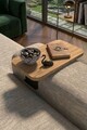 Masuta pentru cotiera canapea, Hanah Home, Artmtksofa2, 32x10x32 cm, Stejar