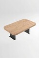 Masuta pentru cotiera canapea, Hanah Home, Artmtksofa2, 32x10x32 cm, Stejar