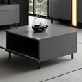 Masuta de cafea, Hanah Home, Paris, 75x40x75 cm, Antracit