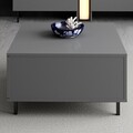 Masuta de cafea, Hanah Home, Paris, 75x40x75 cm, Antracit
