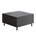 Masuta de cafea, Hanah Home, Paris, 75x40x75 cm, Antracit