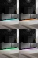 Comoda TV, Hanah Home, Paris, 180x50x32 cm, Antracit