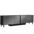 Comoda TV, Hanah Home, Paris, 180x50x32 cm, Antracit