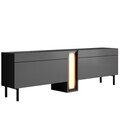 Comoda TV, Hanah Home, Nova, 180x55x32 cm, Antracit