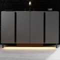 Consola, Hanah Home, Paris, 127x80x32 cm, Antracit