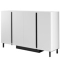 Consola, Hanah Home, Paris, 127x80x32 cm, Alb
