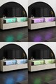 Comoda TV, Hanah Home, Ekol Up, 180x67x32 cm, Travertin