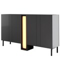 Consola, Hanah Home, Nova, 155x85x32 cm, Antracit