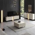 Consola, Hanah Home, Nova, 155x85x32 cm, Travertin