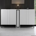 Consola, Hanah Home, Nova, 155x85x32 cm, Alb