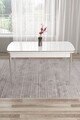 Masa, Hanah Home, Nira, 114x78x78 cm, Alb / Crom