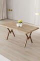 Masa, Hanah Home, Akort, 130x73x80 cm, Pin Atlantic / Maro