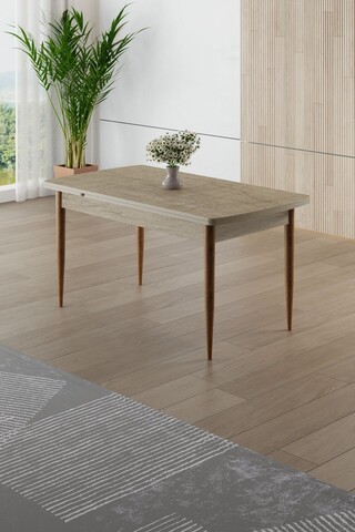 Masa, Hanah Home, Asfel, 130x78x77 cm, Travertin / Maro