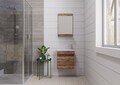 Set mobilier de baie (2 piese), Hanah Home, Passero 50, Pin