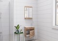 Set mobilier de baie (2 piese), Hanah Home, Passero 50, Pin