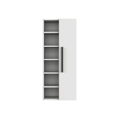 Dulap multifunctional, Hanah Home, Blue R 120, 50x120x35 cm, Alb mat