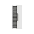Dulap multifunctional, Hanah Home, Blue R 120, 50x120x35 cm, Alb mat