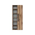 Dulap multifunctional, Hanah Home, Blue R 120, 50x120x35 cm, Pin