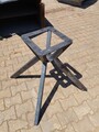 Picioare de masă metalice, Hanah Home, Luna Ayak, 76x76x72 cm, Negru