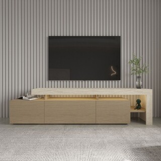 192x53x37 cm, Travertin;Stejar cald