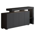 Consola, Hanah Home, Beliz, 170x80x35 cm, Antracit