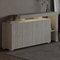 Consola, Hanah Home, Beliz, 170x80x35 cm, Travertin