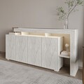 Consola, Hanah Home, Beliz, 170x80x35 cm, Travertin