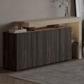 Consola, Hanah Home, Beliz, 170x80x35 cm, Travertin / Nuc