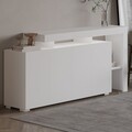 Consola, Hanah Home, Beliz, 170x80x35 cm, Alb