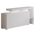 Consola, Hanah Home, Beliz, 170x80x35 cm, Alb