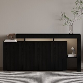 170x80x35 cm, Negru