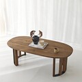 Masuta de cafea, Hanah Home, Elysia, 120x40x60 cm, Antracit
