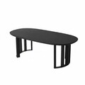 Masuta de cafea, Hanah Home, Elysia, 120x40x60 cm, Maro
