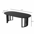 Masuta de cafea, Hanah Home, Elysia, 120x40x60 cm, Maro