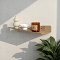 Raft de perete, Hanah Home, Vlnt123Cp, 60x14 cm, Grej