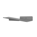 Raft de perete, Hanah Home, Vlnt123Gr, 60x14 cm, Gri