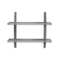 Raft de perete, Hanah Home, Vlnt126Gr, 70x60 cm, Gri