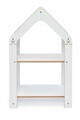 Raft universal, Hanah Home, Multipurpose Shelves 2, 50x80x30 cm, Alb / Galben