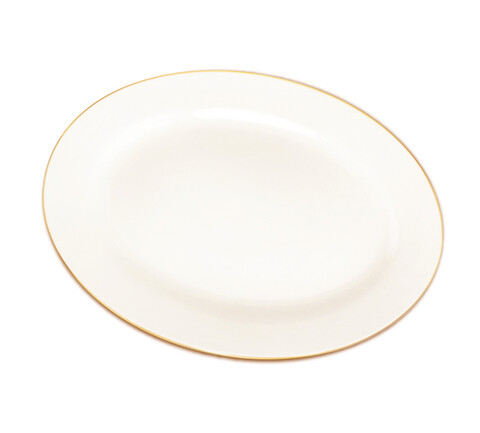 Platou pentru servire, Filoro, Brandani, 35x25 cm, portelan New Bone China
