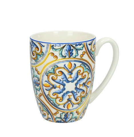 Cana, Medicea Rosone, Brandani, 8x11.5 cm, 350 ml, portelan New Bone China