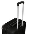 Set troler, 3 piese Swiss Hufeisen, 42 L / 65 L / 99 L, plastic, negru
