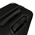 Set troler, 3 piese Swiss Hufeisen, 42 L / 65 L / 99 L, plastic, negru