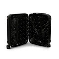 Set troler, 3 piese Swiss Hufeisen, 42 L / 65 L / 99 L, plastic, negru