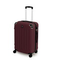 Troler Swiss Hufeisen, 43x27x65 cm, 65 L, plastic, visiniu