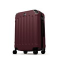 Troler Swiss Hufeisen, 43x27x65 cm, 65 L, plastic, visiniu