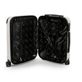 Set troler, 3 piese Swiss Hufeisen, 42 L / 65 L / 99 L, plastic, crem