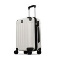 Set troler, 3 piese Swiss Hufeisen, 42 L / 65 L / 99 L, plastic, crem