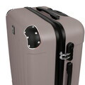 Set troler, 3 piese Swiss Hufeisen, 42 L / 65 L / 99 L, plastic, taupe