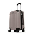 Set troler, 3 piese Swiss Hufeisen, 42 L / 65 L / 99 L, plastic, taupe