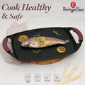 Tava grill Berlinger Haus, Leonardo, 47x29 cm, aluminiu forjat, visiniu mat
